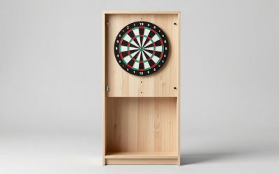Best Dart Board Cabinets for Organized Game Rooms